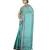 Green Women's Woven Tant Cotton Saree  without Blouse Piece