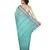 Green Women's Woven Tant Cotton Saree  without Blouse Piece