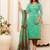 Women's Sea Green Modal Silk Graceful Designer Suit
