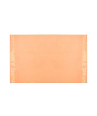 Orange Women's Bhagalpuri Silk Saree With Blouse Piece 4