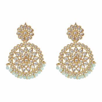 Kundan Chandbali Earrings For Women 1