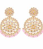 Kundan Chandbali Earrings For Women