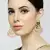 Traditional Gold Plated Kundan & Pearl Earrings For Women