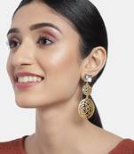 Traditional Gold Plated Fancy Earrings For Women & Girls