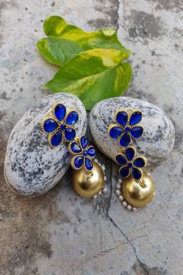 Blue sapphire   earrings 1