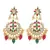Traditional Gold Plated Kundan & Pearl Earrings For Women