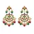 Traditional Gold Plated Pearl & Kundan Earrings For Women
