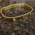 Gold Plated Classical Diamond Kada Bracelet Alloy Punjabi Style Multi Strand Unisex Bracelet Men'S Jewellery