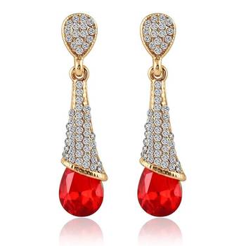 Stylish Valentine'S Day Gift Fancy Party Wear Earrings For Girls & Women 1