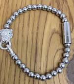 Bohemian Silver Plated Beaded Alloy Tiger Eye Charms Collection Bracelets With Stone Men'S Jewellery