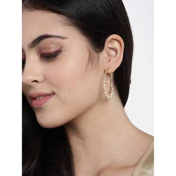 Pearl Chandbali Earring For Women 1