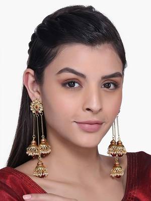 Pearl Jhumki Earrings For Women 1