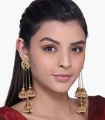 Pearl Jhumki Earrings For Women