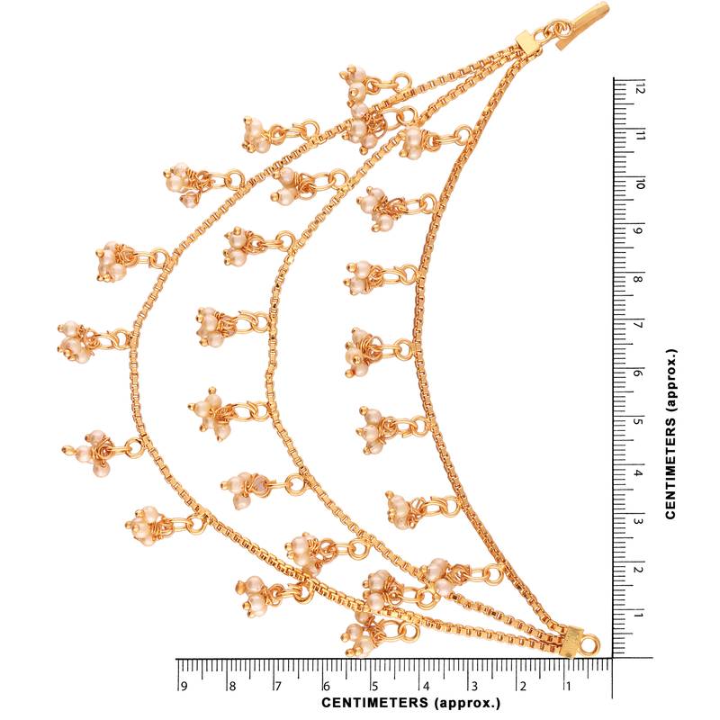 Bahubali Hair Chain Accessories For Earrings For Women