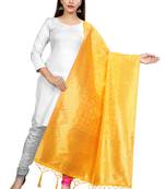 Gold woven banarasi Weaving Work Dupatta