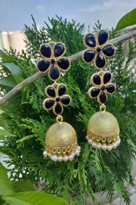 Black Jhumkas 1