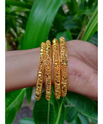 gold plated bangles 1
