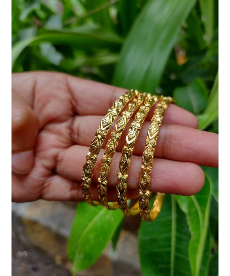 gold plated bangles