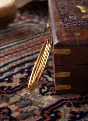 Gold Plated Bangles