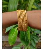 gold plated bangles