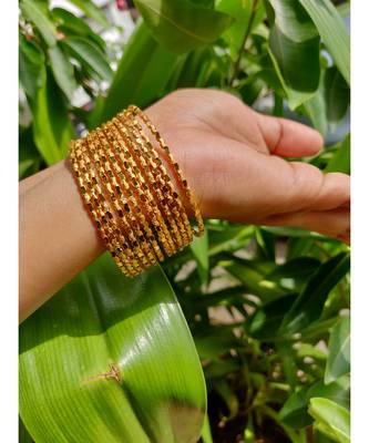 gold plated bangles 2
