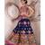 Navy Blue N Multicolor Kutch Embroidery and Mirror Rayon Navratri Wear Lehenga