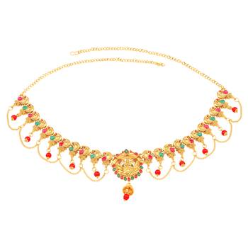 Gold bridal-kamarband 2