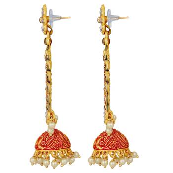 Gold earrings 2