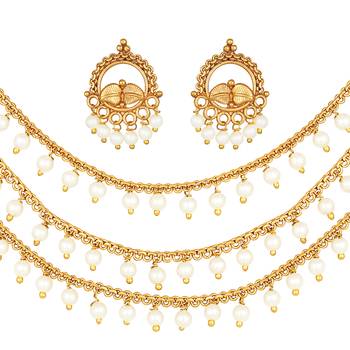 Gold necklaces 1