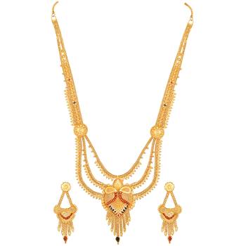 Gold necklaces 5