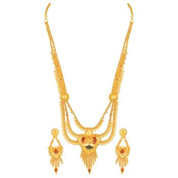Gold necklaces 5