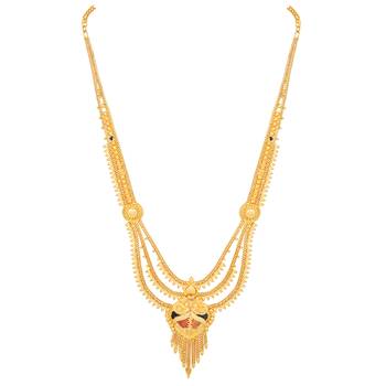 Gold necklaces 4