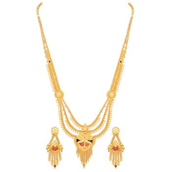 Gold necklaces 5