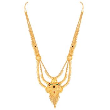 Gold necklaces 4