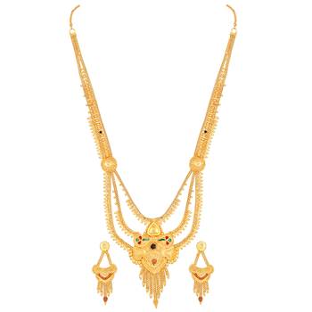 Gold necklaces 5