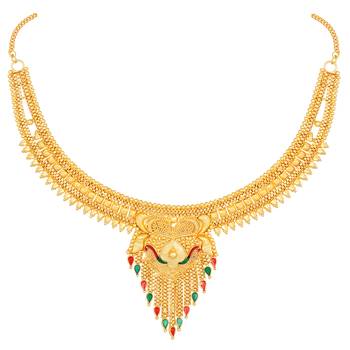 Gold necklaces 5