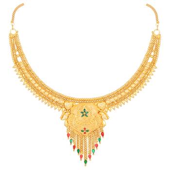 Gold necklaces 5