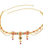 Gold bridal-kamarband