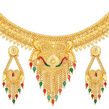 Gold necklaces 1