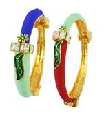 Multicolor Bangles And Bracelets