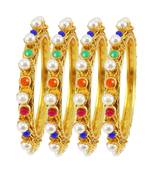 Multicolor Bangles And Bracelets