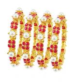 Maroon Bangles And Bracelets