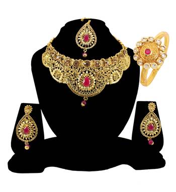 Maroon Necklaces 1