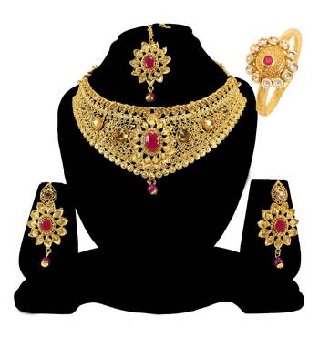 Maroon Necklaces 1
