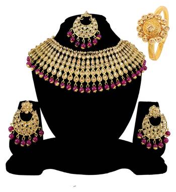 Maroon Necklaces 1
