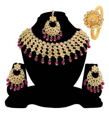 Maroon Necklaces 1