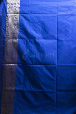 Pink And Royal Blue Banarasi With Minakari Work 3