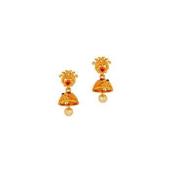 Gold crystal necklace-sets 4