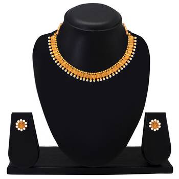 Gold crystal necklace-sets 4