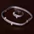 Rhodium Plated AAA CZ Embellished American Diamond Bracelet cum Ring BD381